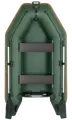Čln Kolibri KM-260 A zelený, vysokotlaká podlaha Air-deck