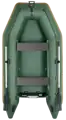 Čln Kolibri KM-300 A zelený, vysokotlaká podlaha Air-deck