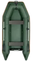Čln Kolibri KM-330 A zelený, vysokotlaká podlaha Air-deck