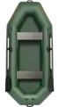 Čln Kolibri K-260TA zelený, vysokotlaká podlaha Air-deck + držiak motora