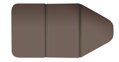 Čln Kolibri KM-245 P zelený pevná podlaha