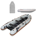 Čln Kolibri KM-450DSL sivý, hliníková vystužená podlaha