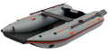 Katamarán Kolibri KM-300CM, tmavo šedý, Air-deck podlaha