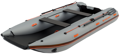 Katamarán Kolibri KM-380CM, tmavo šedý, Air-deck podlaha