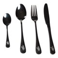 Giants Fishing Sada príborov čierny nerez Cutlery SS 410 ( 4ks - set )