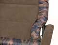Rybárske kreslo STARFISHING SUPER DELUXE FLEECE Camo