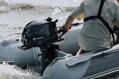 Závesný lodný motor Tohatsu MFS 5D SS, 5HP, krátka noha, externá nádrž