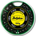 Vyvažovacie olovká DELPHIN SOFT (zelená krabička) - 100g/0,6-2,9g
