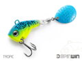 Vibračná nástraha Delphin SpinWIN - 7,5g/TROPIC