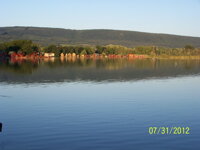 Jazero v Maďarsku