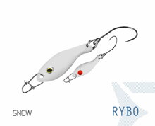Plandavka Delphin RYBO - 0.5g SNOW Hook #8