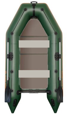 Čln Kolibri KM-300 P zelený pevná podlaha