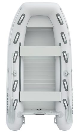 Čln Kolibri KM-330 DXL šedý, hliníková podlaha