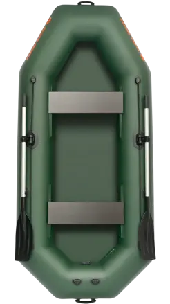 Čln Kolibri K-280TA zelený, vysokotlaká podlaha Air-deck + držiak motora