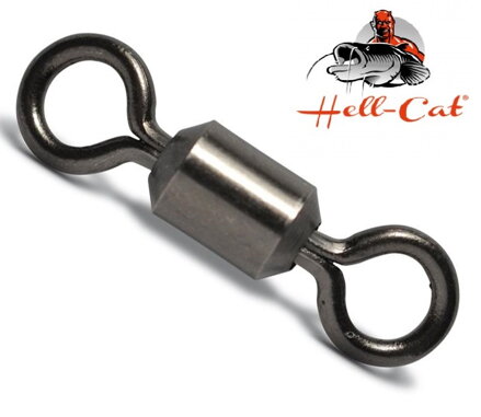 Sumcový obratlík Hell-Cat Rolling Swivel no.3/0  100kg -5ks