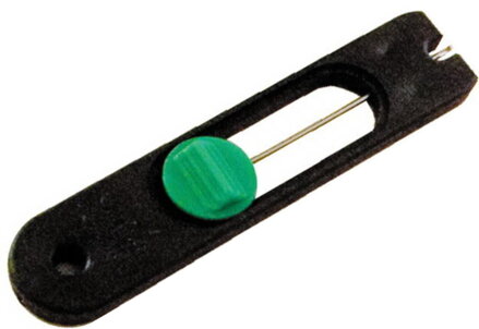 Gardner ihla na boilie Braid Hair Needle, čierna/zelená