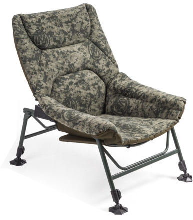 Mivardi Pohovkové polohovacie kreslo CamoCODE