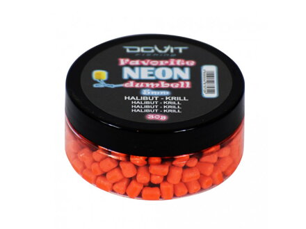 Dovit Favorite Neon Dumbell 5mm - Halibut-Krill ZĽAVA 50%