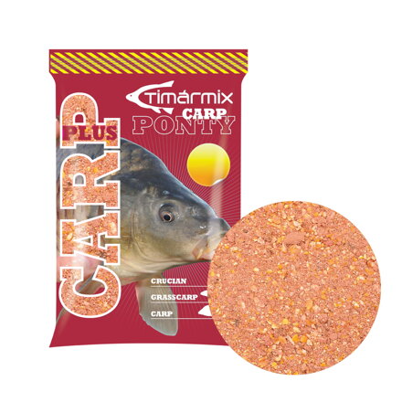 Kŕmna zmes Timár Mix Carp Plus Big Carp červený 1kg