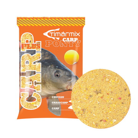 Kŕmna zmes Timár Mix Carp Plus Big Carp žltý 1kg