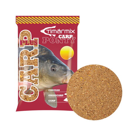 Kŕmna zmes Timár Mix Carp Plus Feeder Carp červený 1kg