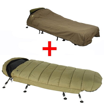 Giants Fishing Spacák 5 Season Extreme XS Sleeping Bag + Prehoz Exclusive Bedchair Cover ZDARMA!