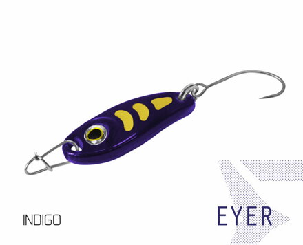 Plandavka Delphin EYER - 3g INDIGO Hook #8