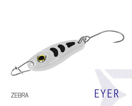 Plandavka Delphin EYER - 3g ZEBRA Hook #8