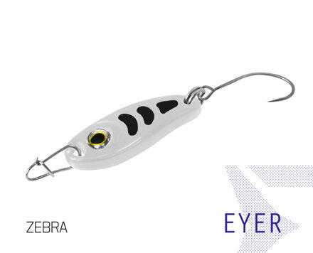 Plandavka Delphin EYER - 5g ZEBRA hook #2