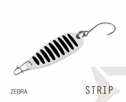 Plandavka Delphin STRIP - 2g ZEBRA Hook #8