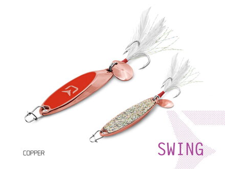 Plandavka Delphin SWING - 15g COPPER hook #6