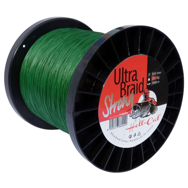 Pletená šnúra Hell-Cat Ultra Braid Strong 0,85mm, 113,6kg, 1000m Pletená šnúra Hell-Cat Ultra Braid Strong 0,85mm, 113,6kg, 1000m