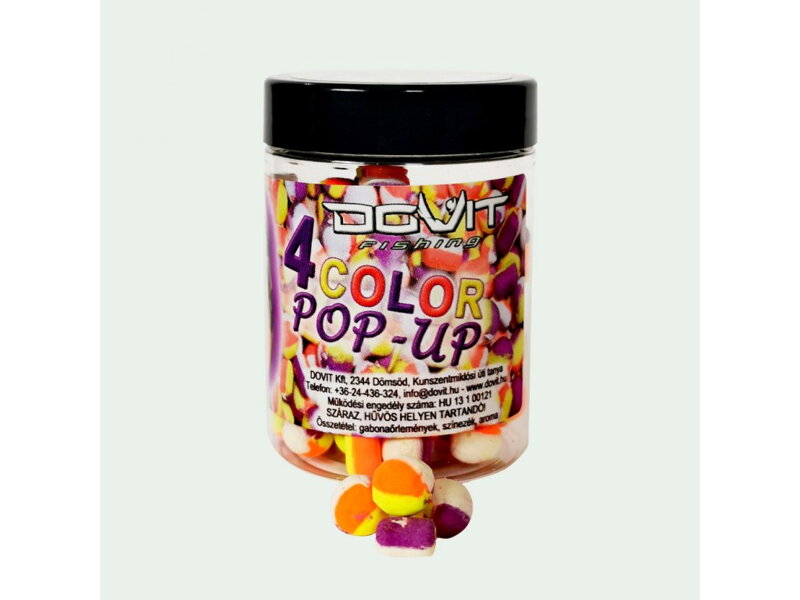 Dovit 4 COLOR Pop-Up 10mm - Kyselina Maslová-mango Dovit 4 COLOR Pop-Up 10mm - Kyselina Maslová-mango