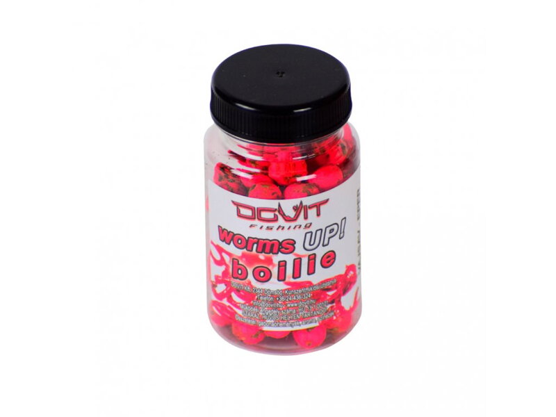 Dovit Worms UP! Boilie 10mm - Kyselina maslová-Jahoda Dovit Worms UP! Boilie 10mm - Kyselina maslová-Jahoda