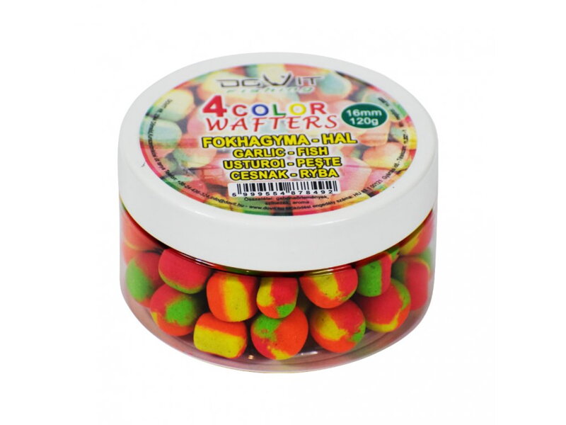 Dovit 4 COLOR wafters 16mm - Čokoláda-Rum Dovit 4 COLOR wafters 16mm - Čokoláda-Rum