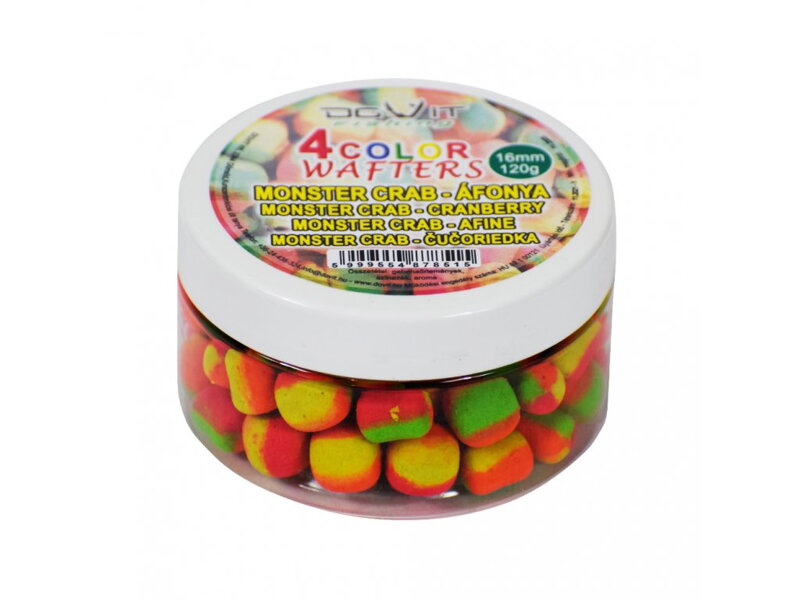 Dovit 4 COLOR wafters 16mm - Monster Crab-Čučoriedka Dovit 4 COLOR wafters 16mm - Monster Crab-Čučoriedka