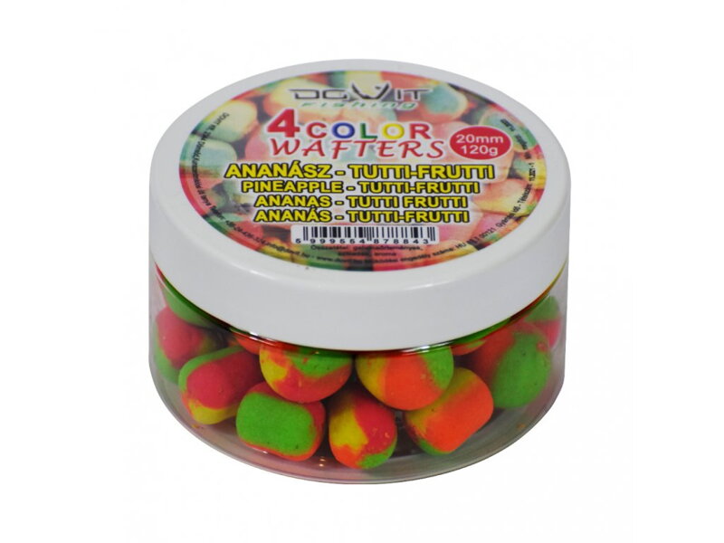 Dovit 4 COLOR wafters 20mm - Ananás-Tutti-frutti Dovit 4 COLOR wafters 20mm - Ananás-Tutti-frutti