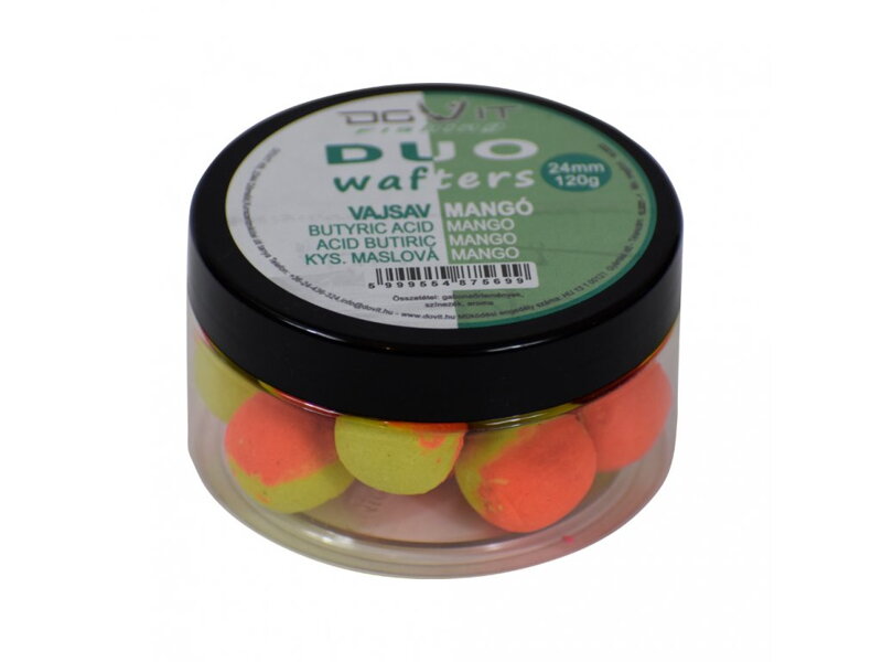 Dovit Duo Wafters 24mm - Kyselina maslová - Mango Dovit Duo Wafters 24mm - Kyselina maslová - Mango