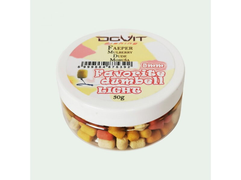 Dovit Favorite Dumbell Light 8mm - Moruša Dovit Favorite Dumbell Light 8mm - Moruša