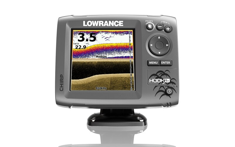 Sonar LOWRANCE Hook-5x Chirp/DSI sonar+sonda