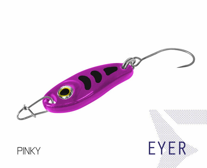 Plandavka Delphin EYER - 1.5g PINKY Hook #8