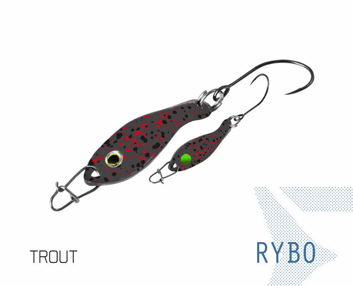 Plandavka Delphin RYBO - 0.5g TROUT Hook #8