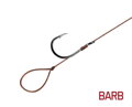 Feedrový nadväzec Delphin Proxi 8 Loop / 6ks - 8cm #8