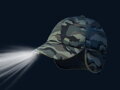 Zimná LED šiltovka Delphin OutLINE Camo - UNI