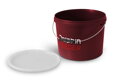 Okrúhle vedro s vrchnákom Delphin FEEDER - 10l