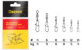 Delphin Rolling Swivel with Fastlock Snap - BN/14/4kg