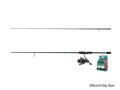 Prívlačový set Delphin ZanderSPIN - 210cm + 3T + 0,16mm