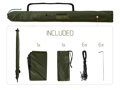 Dáždnik s bočnicou Delphin BigONE CARP - 250cm