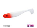 Delphin Umelá nástraha BOMB! Rippa / 5ks - 10cm/REDFACE