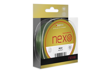 Delphin NEXO 12 zelená 130m - 0,12mm 19,1lbs